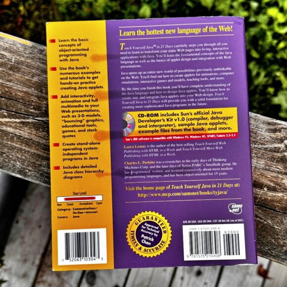 Teach Yourself JAVA in 21 Days  Book & CD-ROM - Picture 2 of 10